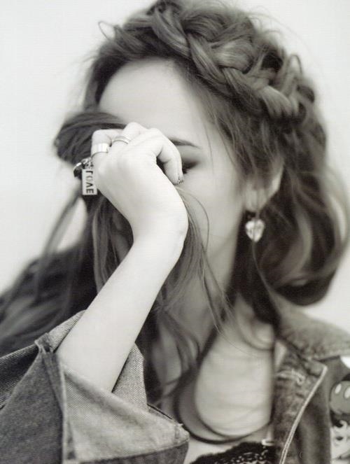 miley, cyrus, cute, hair, hiding, face