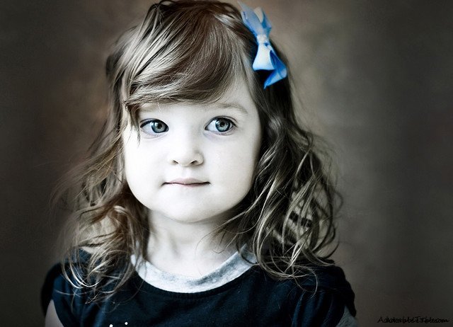 awesome, beautiful, child, girl, blue, bow