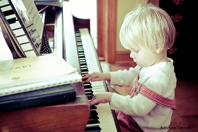 adorable, baby, child, cute, sweet, piano