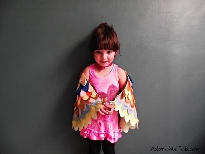 cute, girl, kid, wings, adorable