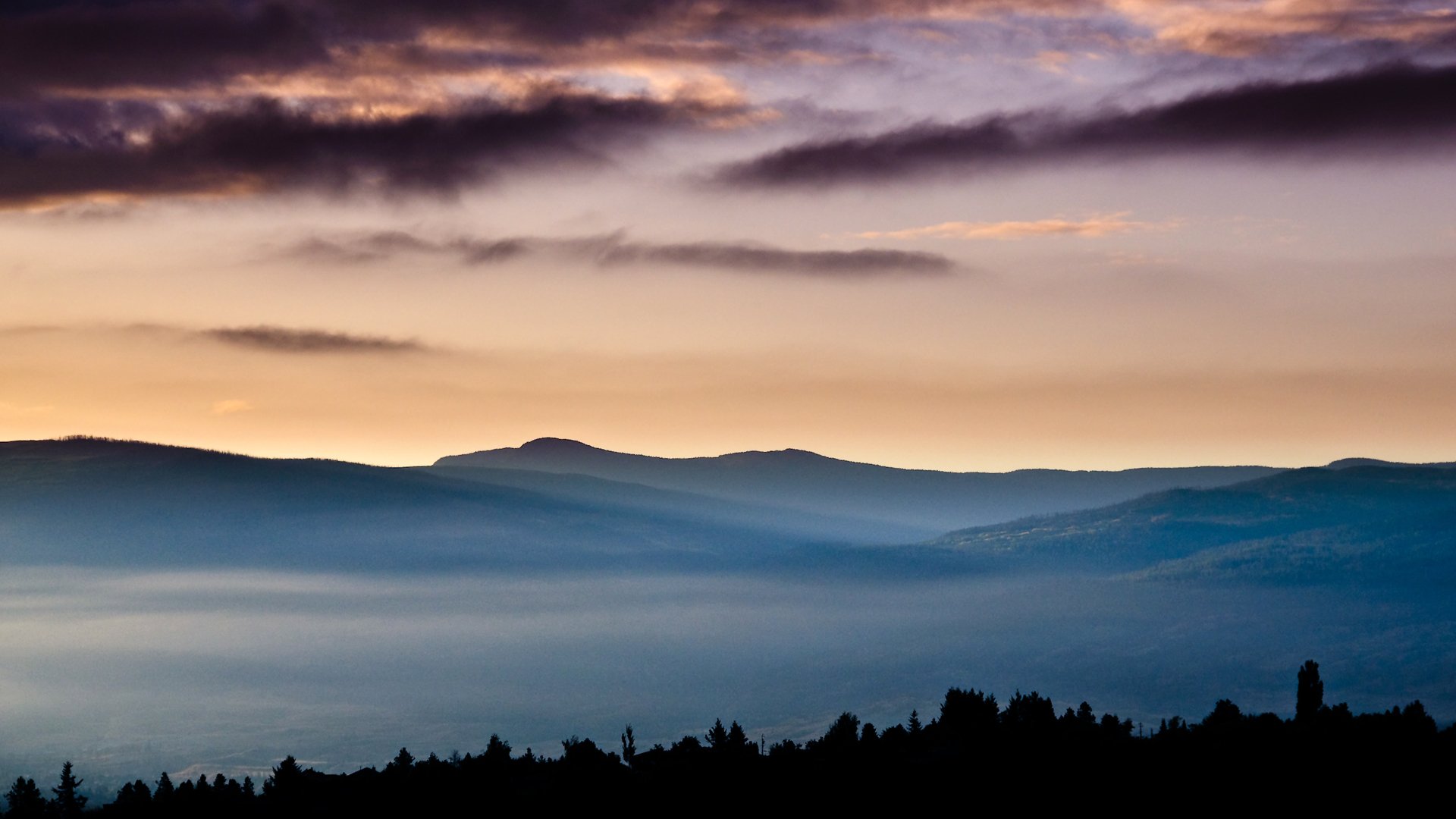 adorable, mountains, clouds