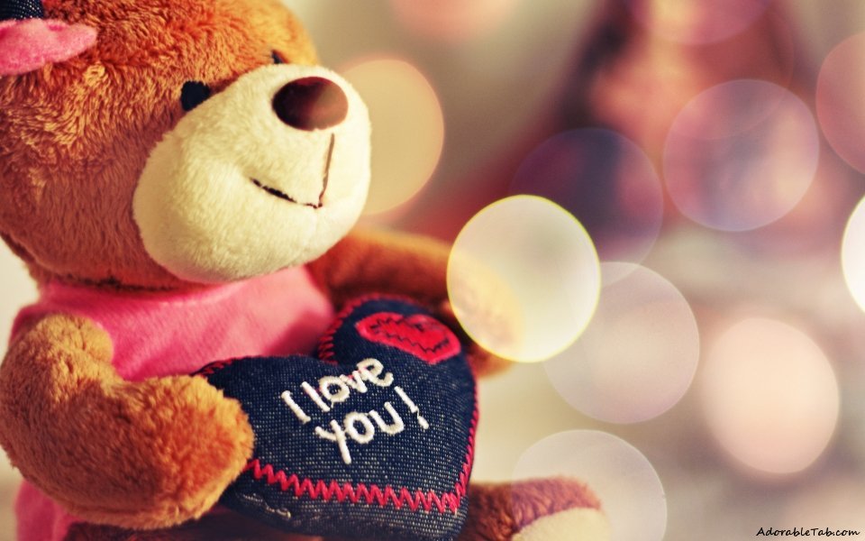 i, love, you, teddy, sweet