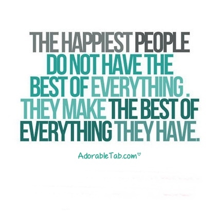 happiest, people, inspirational, quote